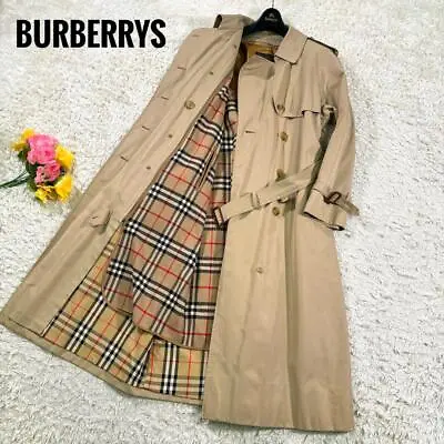 Burberry's Nova Check Wool Liner 2way Vintage Trench Coat • $139.51