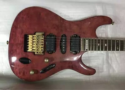 Used Ibanez S Series Electric Guitar Red Pink Equipped With Gold Lo Pro Edge • $1799