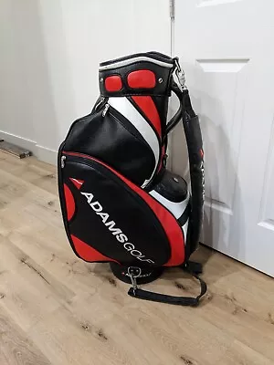 Adams Golf Staff / Cart Bag  5-Way Divider W. Rain Hood  • $125