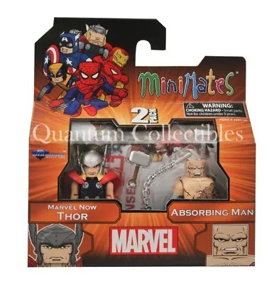 Marvel Minimates Toys R Us TRU Wave18: Marvel NOW Thor And Absorbing Man • $7.95