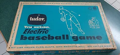 Beautiful Vintage 1961 Tudor Tru-Action Electric Baseball Game • $9.99