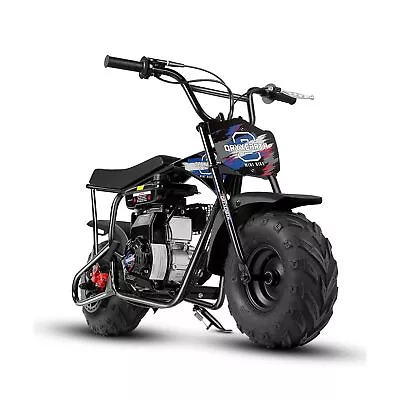 Oryxearth 105CC Mini Bike For Kids 4-Stroke Kids Dirt Bike Blue Stripe • $520.58