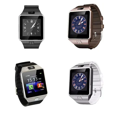 Touch Screen Smart Watch DZ09 With Camera Bluetooth WristWatch Relogio SIM Card • $21.66