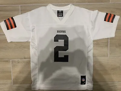 NFL Team Apparel Cleveland Browns Johnny Manziel #2 Youth Jersey Size L 14/16  • $49.99