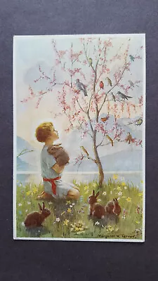 Morning Carol - Margaret Tarrant Art Postcard From 1939 • £4