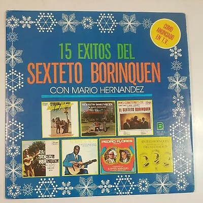 Mario Hernandez Sexteto Borinquen 15 Exitos BORINQUEN DDD-1463 VG+ LP #4417 • $17.99