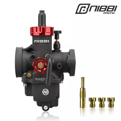 NIBBI PE26mm Flange Racing Carburettor Carb For 150-200cc ATV Quad Pit Dirt Bike • £65.54