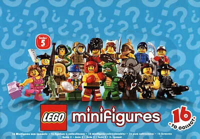 Lego 8805 Series 5 Minifigures - CHOOSE YOUR MINIFIGURE! • $3.50