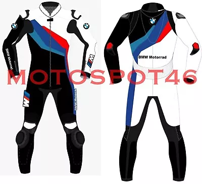 Motorcycle Leather Racing Suit One Piece Regular Size And Custom BMW Motorrad • $599