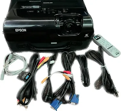 Epson PowerLite 77C EMP-X Projector W/Dell Case/Remote/HDMI Adapter/Analog Cable • $85