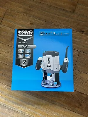 Mac Allister Router MSR1200 Electric Corded 220-240V 1200W • £40