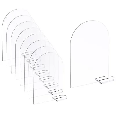 20pcs Acrylic Wedding Table Numbers With Stands Acrylic Table Signs • £16.39