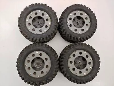 4x IMEX Maxx Dawg 1/8 Monster Truck Tires On 14mm Hex Wheels Rare 5.4  Diameter • $77.49