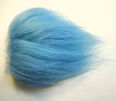 Troll Wig Replacement Icelandic Mohair Doll Hair 2-1/2 X 3  Light Blue FreeShip • $12.99