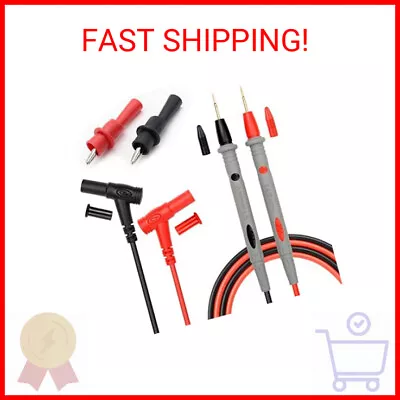 Silicone Multimeter Test Leads Kit Precision Sharp Probe Test Lead 1000V 20A Go • $10.52