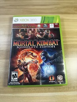 Mortal Kombat -- Complete Edition (Microsoft Xbox 360 2012) • $22