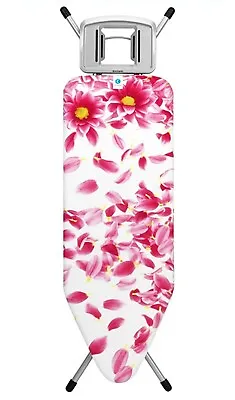 £69 • Buy Brabantia Pink Santini Ironing Board With Solid Iron Rest L124xW 45cm Collection