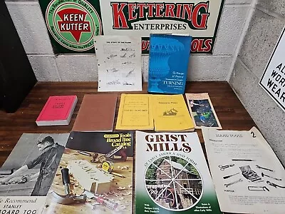 K30- Antique Tool Related Literature - Stanley Planes Turning Book Catalogs E • $15