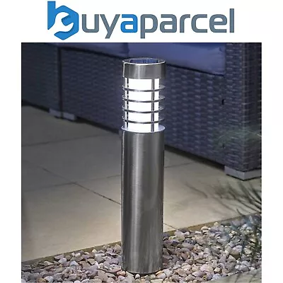 Smart Garden Orion Stainless Steel Solar Stake Bollard Post Light Super Bright • £19.25