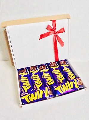 Cadburys Twirl Chocolate Bars Gift Box Hamper Birthday Present Christmas • £12.99