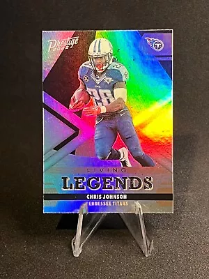 Chris Johnson 2022 Panini Prestige #LL-25 Living Legends Holo Tennessee Titans • $1.50