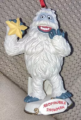 Midwest Of Cannon Falls Rudolph Abominable Snowman Ornament 1999 • $13.99