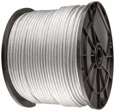 Vinyl Coated Wire Rope Cable 3/32 - 1/8 7x7: 50100 250 500 And 1000 Ft • $67.50