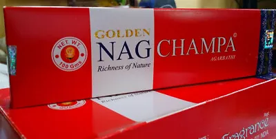 Golden Nag Champa Incense 15g • $7