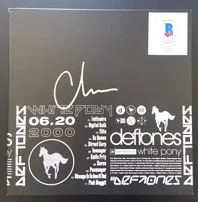 Chino Moreno Signed Deftones Vinyl Album 20th Anniversary Box Set White Pony Bas • $1003.61