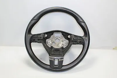 2012-2018 Volkswagen Passat Leather Steering Wheel Multi Function Oem 561419091 • $44.99