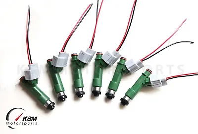 700cc Fuel Injectors For Toyota Nissan 1JZGTE 2JZGTE RB20DET RB26DETT Fit AISIN • $220.50