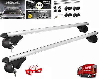 Roof Racks | For Mitsubishi Pajero | Fits Factory Rails 1999-2021 Car Top Bars • $115.88