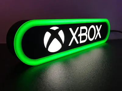 Xbox 3d Printed Led Sign • $20