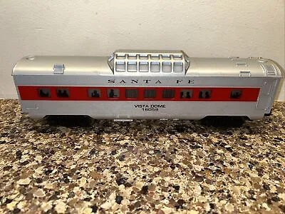 Lionel 6-16059 O Gauge Santa Fe Illuminated Vista Dome Car LN • $36.88