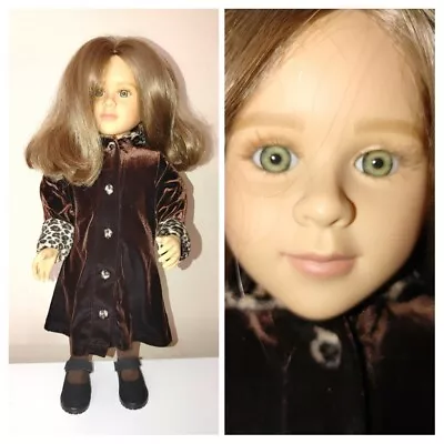 Retired Denver Era Posable 23  My Twinn Doll Blond Green Eyes Velvet Dress Shoes • $267.75