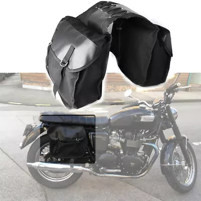 Motorcycle Bag Saddle Bag Travel Knight Rider For Yamaha For BMW For Kawasaki • $38.84