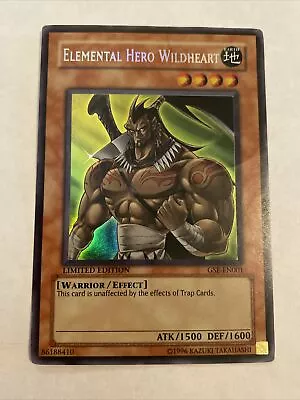 £5.70 • Buy Elemental Hero Wildheart Ultra Rare Limited Edition Wear On Card