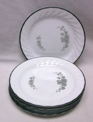 $12.99 • Buy Corelle Callaway Ivy Leaf 7 1/4  Plates Group Of 8