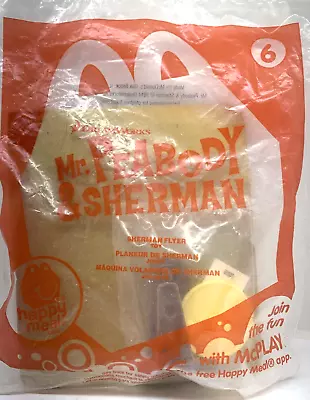 2014 McDonald's Happy Meal Mr. Peabody & Sherman - Sherman Flyer Toy #6 • $1.25