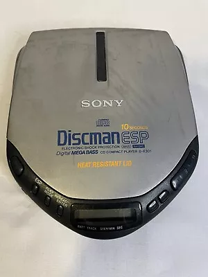 Vintage Sony Discman D-E301 Personal Retro CD Player + USB - Tested And Working • $16.95
