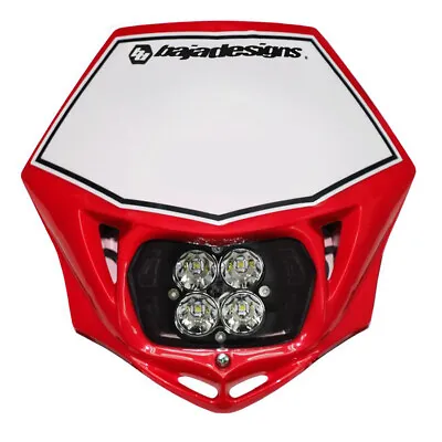 Baja Designs Motorcycle Squadron Sport A/C 3150lm Headlight Kit With Red Shell • $269.95