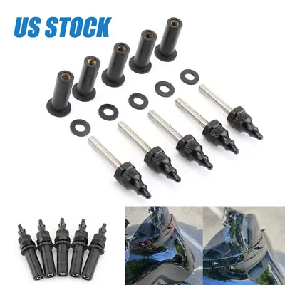 Windscreen Windshield Well Nut Screws Bolt Kit For Harley Road Glide FLTR 98-22  • $17.27