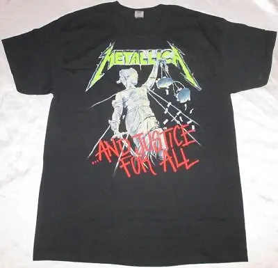 Metallica Justice For All T-Shirt Men's Large L Heavy Metal • $21.55