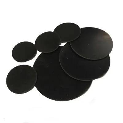 £4.49 • Buy Neoprene Round Rubber Pads Disc Sheet - 5 Pack - Various Thicknesses & Sizes