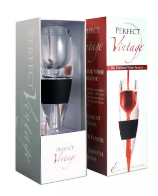 NEW Perfect Vintage Brand Red Wine Aerator With Stand In Original Packaging • $7.49
