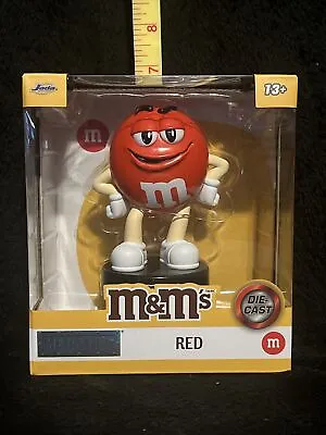 Collectible Hersey Mars Candy Jada Metalfigs Red M&M's Statue Figurines • $13.49