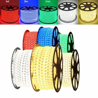 220V-240V RGB  LED Strip Lights Flexible Tape Rope Light Waterproof 1M-20M • $10.44