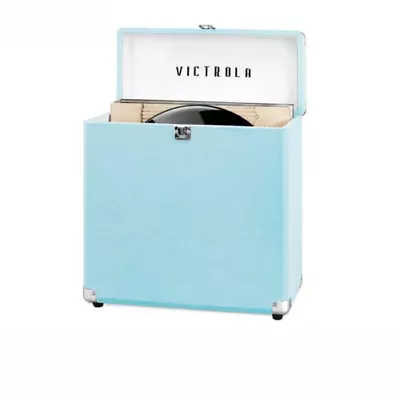 Portable Collector Vinyl Record Storage Case Suitcase With Carry Handle Boxes US • $24.17