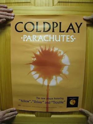 Coldplay Poster Mint Parachutes Album Yellow Shiver Trouble Cold Play • $342.85