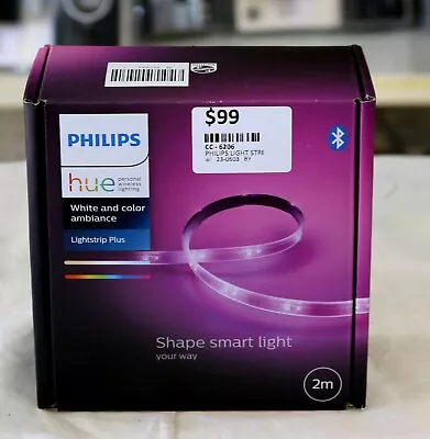 $99 • Buy Philips Hue Lightstrip 2m - HUESTRIPBT
